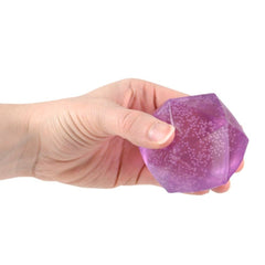 2.25" Glow In Dark Sugar Polyhedron Ball 12ct - LLB Toys