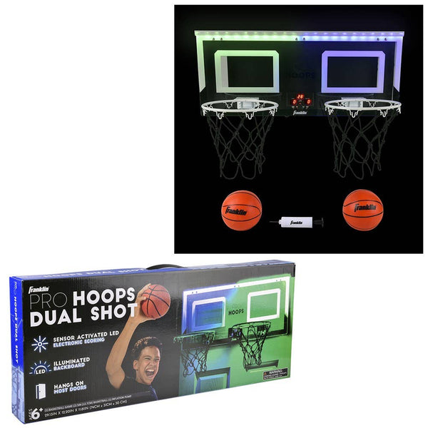 Franklin Dual Shot Pro Hoops LED Basketball Set  kids toys