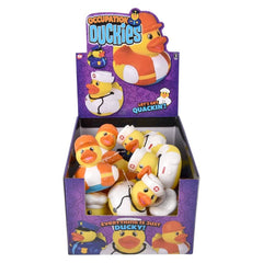 3.75" Occupation Duckies Novelty Toy 12ct - LLB Toys