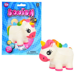 SQUISH UNICORN 4" LLB Squishy Toys