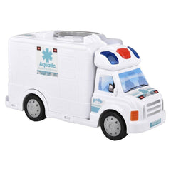 AQUATIC VETERINARY KIT RESCUE TRUCK LLB Car Toys