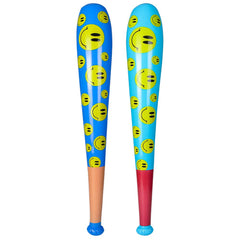 42" SMILEY FACE BASEBALL BAT INFLATE - LLB Toys