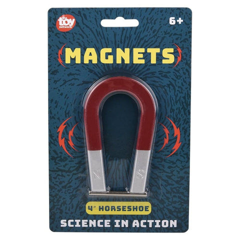 Metal Horseshoe Magnet 4" - LLB Toys
