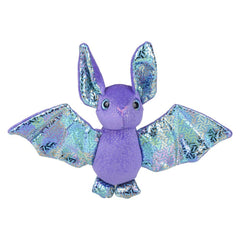 6.5" Iridescent Bat Plush Assortment - LLB Toys