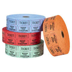 DOUBLE ROLL TICKET 2000/ROLL LLB kids toys