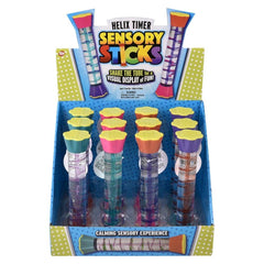 8" Sensory Water Stick Helix Timer- LLB Toys
