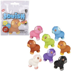 Micro Squish Highland Cow 2" - LLB Toys