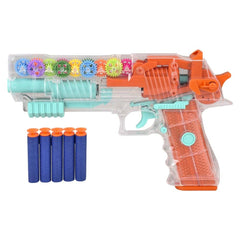 9.5" GEAR LIGHT-UP FOAM DART GUN LLB Light-up Toys