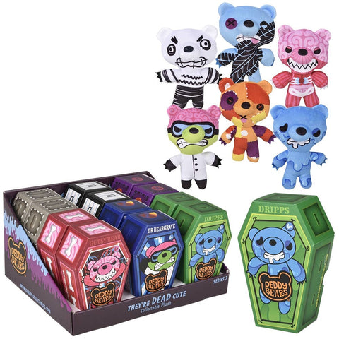 5" Deddy Bears Coffin Assortment 12ct - LLB Toys