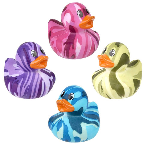2" Camouflage Print Duckies - LLB Toys