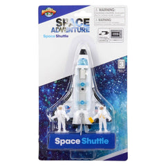 3 PC 5.5" SHUTTLE WITH ASTRONAUTS LLB kids toys