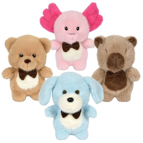 10"mink Bow Tie Animals Plush - LLB Toys