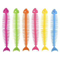 9.25" Fishbone Stretchy String LLB Squishy Toys