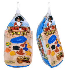 Pirate Ship Beach 10pc Set 14.33" LLB kids toys