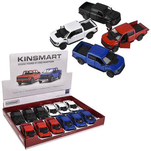 5" Diecast Pull Back 2022 Ford F-150 Raptor