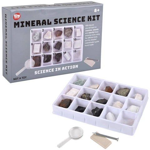 Mineral Science Kit 15pc - LLB Toys