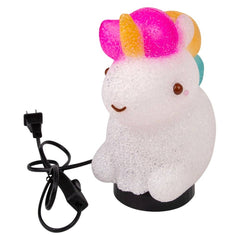 7.5" Kawaii Sitting Unicorn Sparkle Lamp - LLB Toys