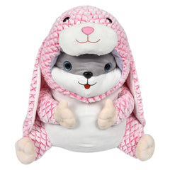 26" Dressed Hamster Bunny  LLB Plush Toys