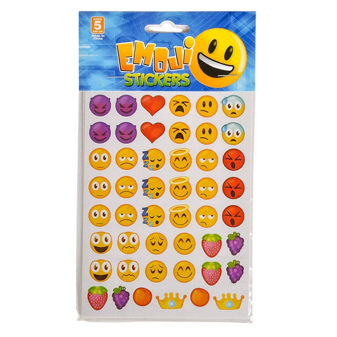 7.5" EMOTICON STICKERS LLB Sticker