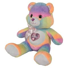24" Cotton Candy Heart Bear - LLB Toys