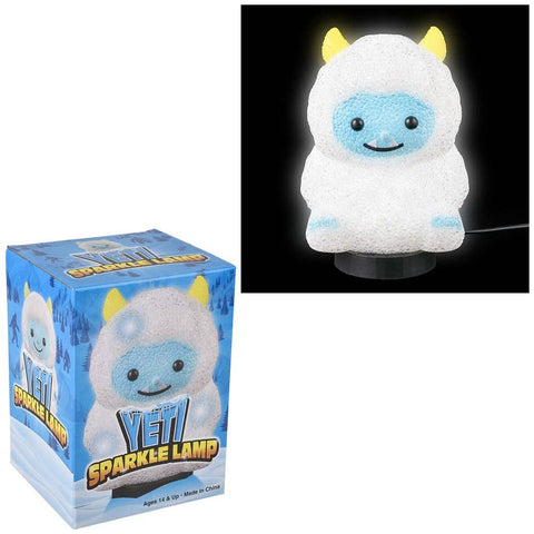 7.5" Sparkle Yeti Lamp - LLB Toys