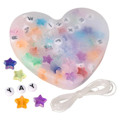 Pick N Create Heart Beaded Fidget Bracele 12ct - LLB Toys