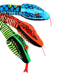 70" DIAMOND PATTERN SNAKE plush LLB Plush Toys