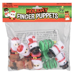 Christmas Finger Puppet 2" - LLB Kids Toys