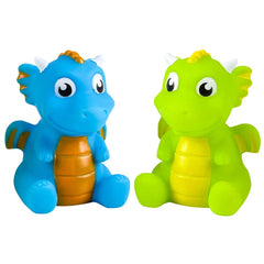 3" RUBBER WATER SQUIRTING DRAGON LLB kids toys