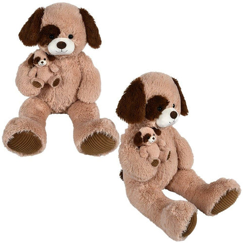 36" Mamma Dog With 6.5" Baby- LLB Toys