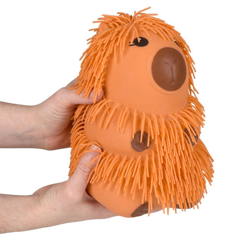 8" Shaggy Puffer Capybara - LLB Toys