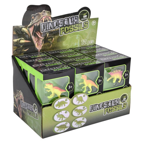 Deluxe GID Dinosaur Dig Set 7" (6 Asst.) 72/34 - LLB Toys