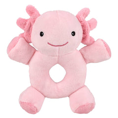 5.5" Axolotl Plush Baby Rattle - LLB Toys