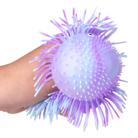 5.5" Light-Up Shaggy Dog Puffer - LLB Toys