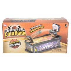 8.5" BASKETBALL SHOT COIN BANK LLB kids toys