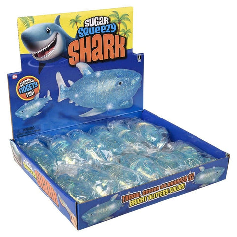 6" Squeezy Sugar Shark- LLB Toys