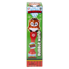 Light-Up Reindeer Bubble Wand 13.5" - LLB Toys