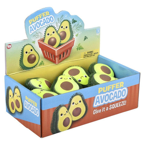 3.75" PUFFER AVOCADO LLB Plush Toys