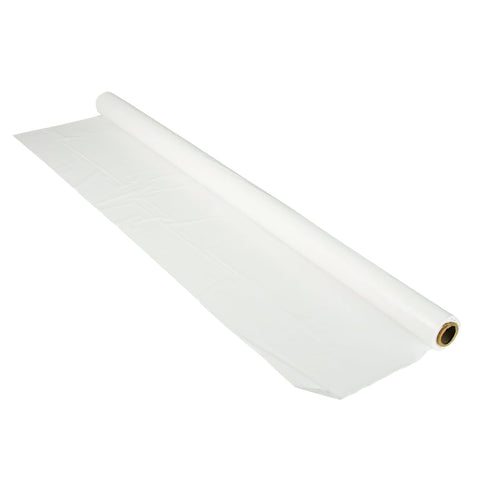 WHITE TABLECLOTH ROLL 1MIL 100'X40" LLB kids toys