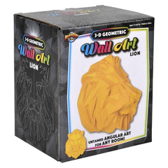 Lion Geometric Wall Art 5.5" LLB kids toys