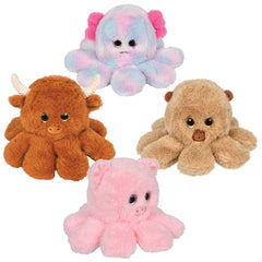 6.5" Octo-Animal Assortment 120ct - LLB Toys