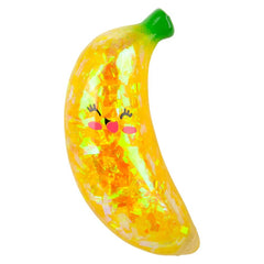 5.5" SQUEEZE SPARKLE BANANA LLB kids toys