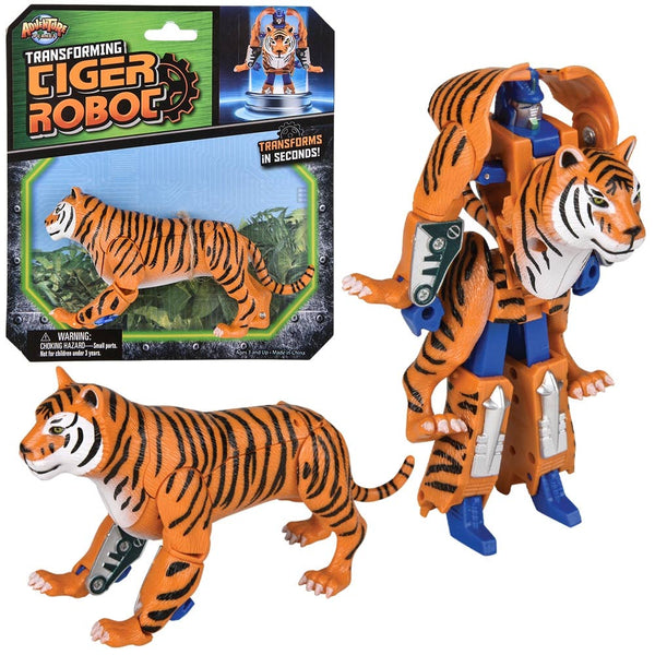Tiger Robot Action Figure - LLB Toys