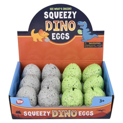 2.5" Squeeze Dinosaur Egg - LLB Toys