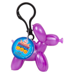 2.4" Stretchy Balloon Dog Clip On 24ct- LLB Toys