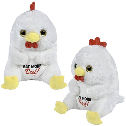 10" Belly Buddy Chicken Eat More Beef - LLB Toys