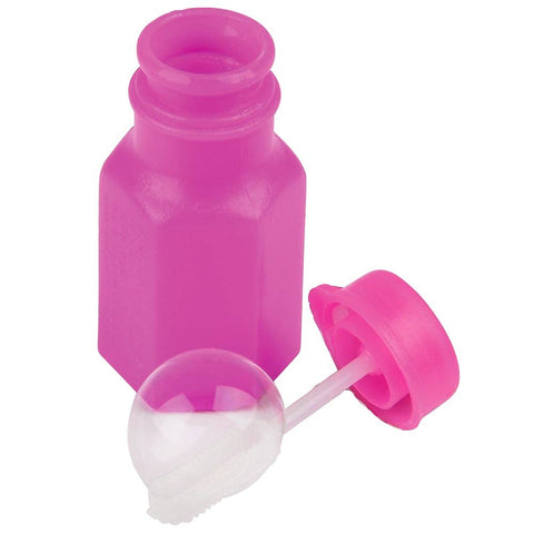 Mini Neon Bubble Bottle 0.3OZ 1.75" Party Supply - LLB Toys