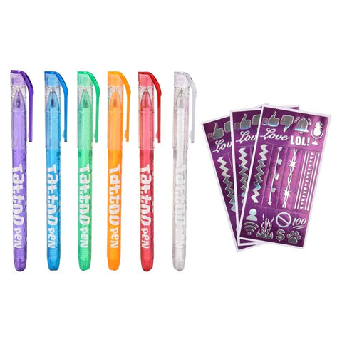 Pop Art Tattoo Pen 6" - LLB Toys