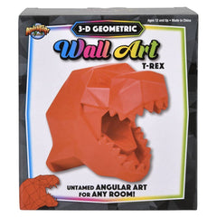 T-Rex Geometric Wall Art 5" LLB kids toys