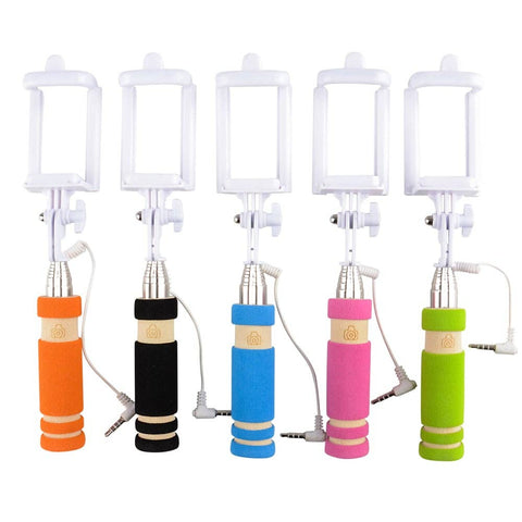 WIRED MINI FOLDING SELFIE STICK LLB kids toys